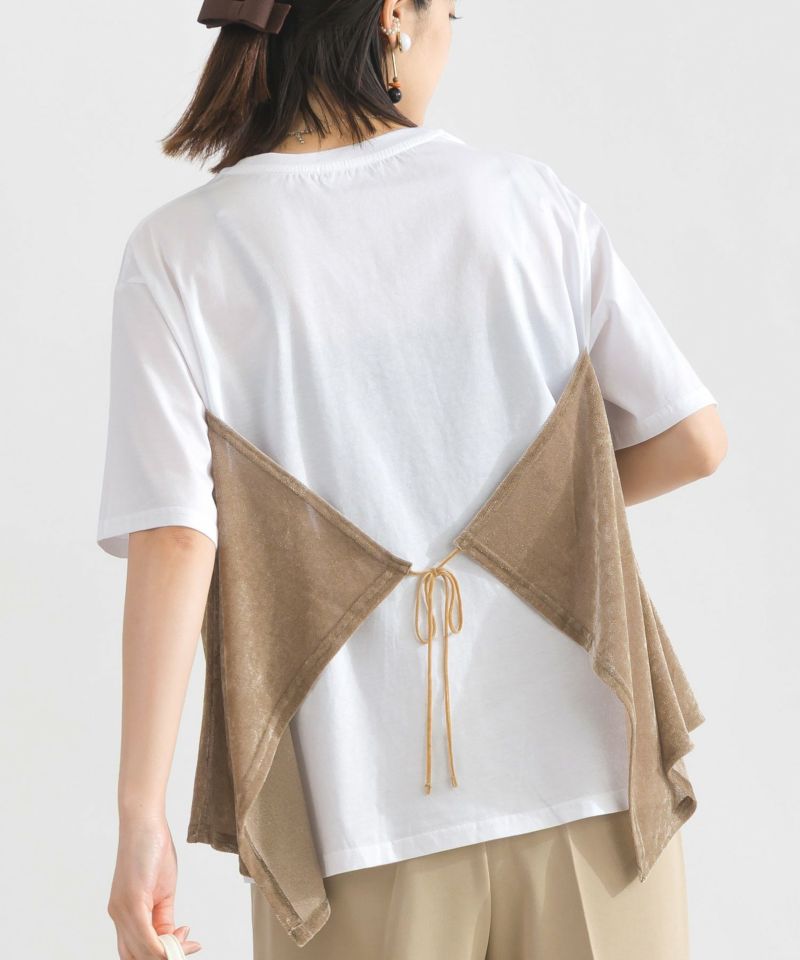 model：H162　着用サイズ：M　オフホワイト