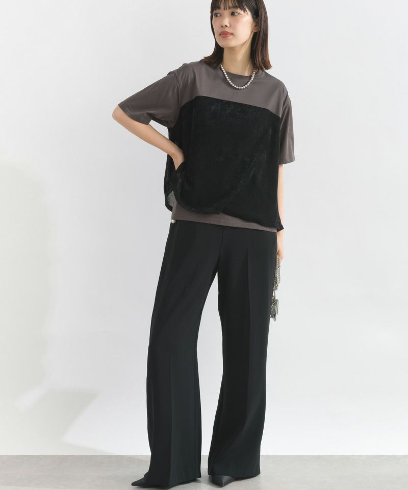 model：H162　着用サイズ：M　チャコールグレー