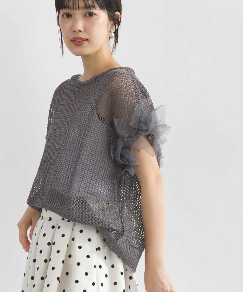 model：H162　着用サイズ：M　チャコールグレー