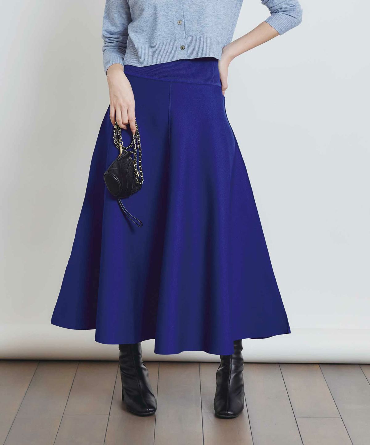 model：H155　着用サイズ：M　ブルー