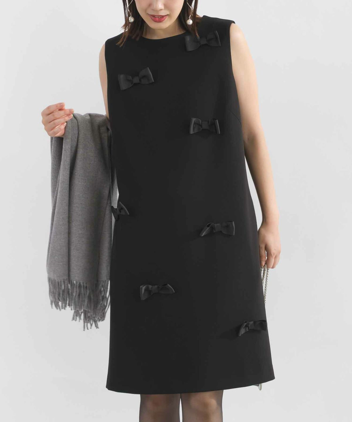 model：H162　着用サイズ：M　ブラック