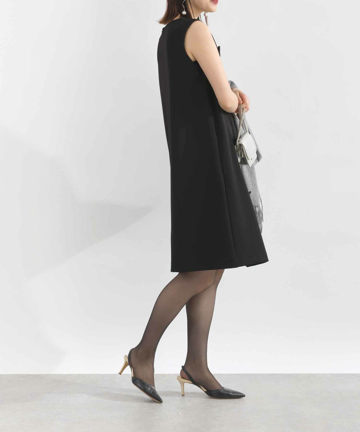 model：H162　着用サイズ：M　ブラック