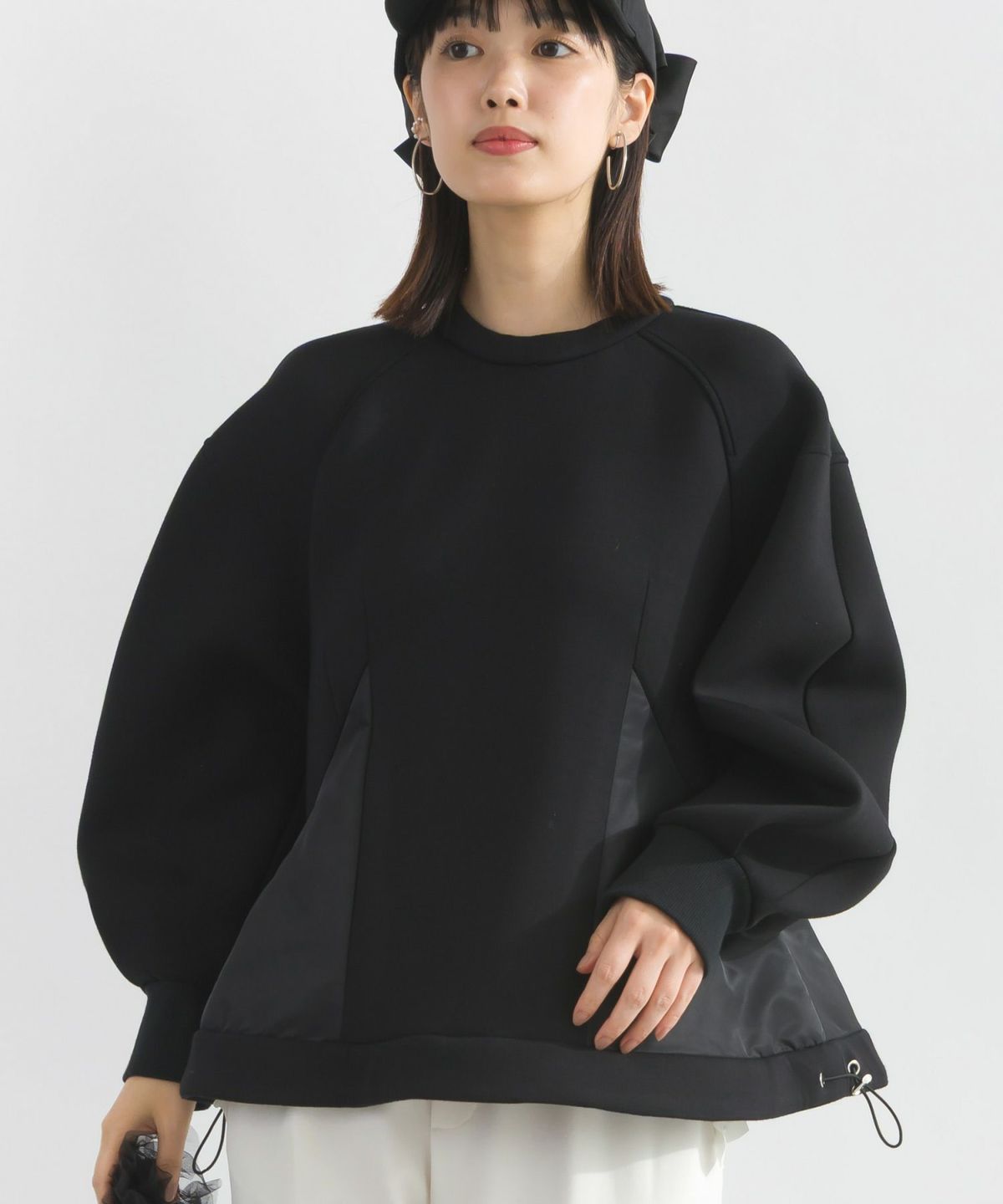 model：H162　着用サイズ：M　ブラック