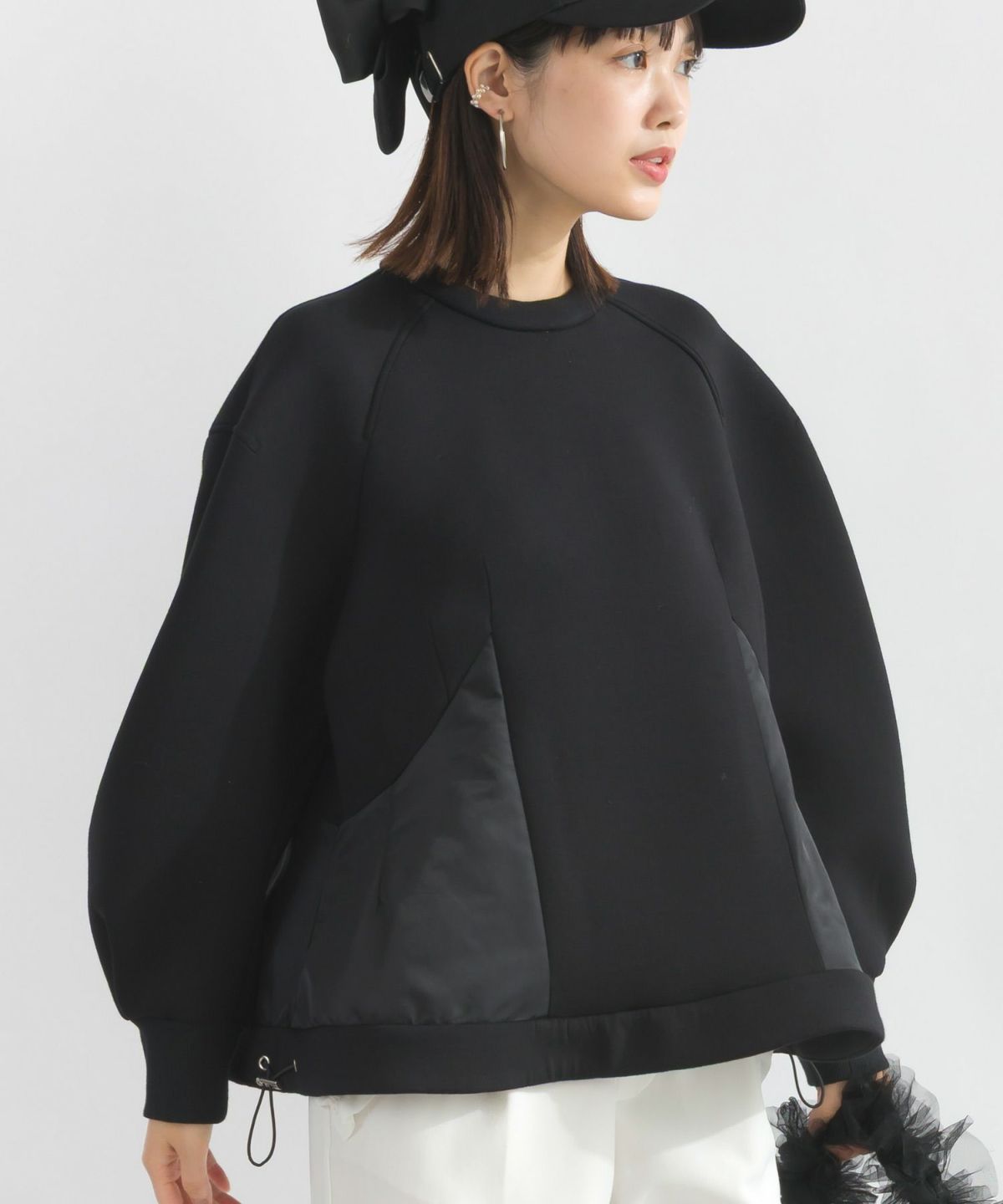 model：H162　着用サイズ：M　ブラック