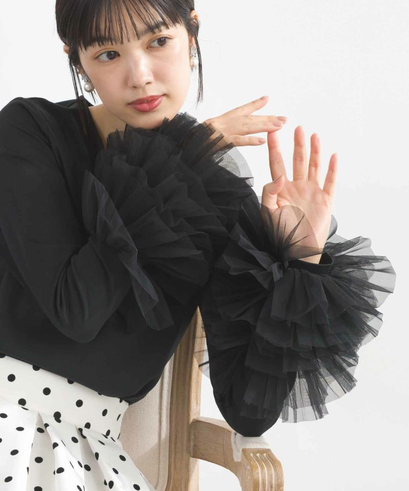 model：H162　着用サイズ：M　ブラック