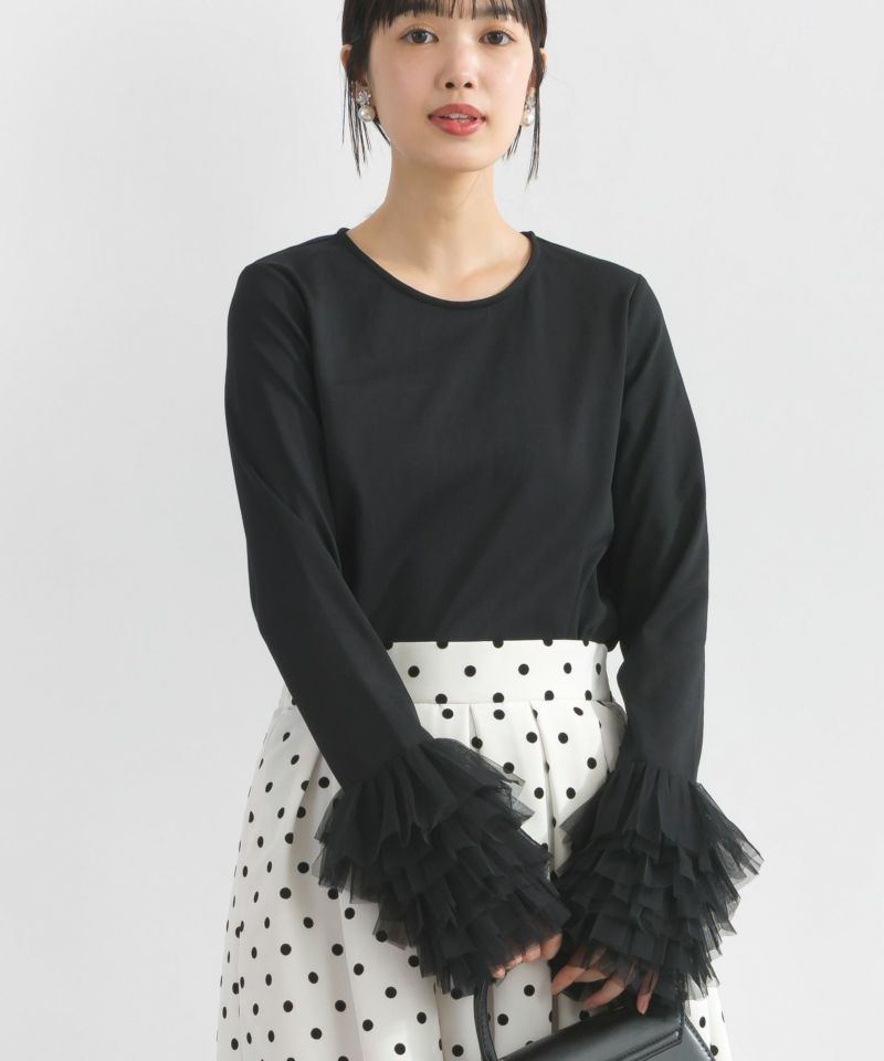 model：H162　着用サイズ：M　ブラック