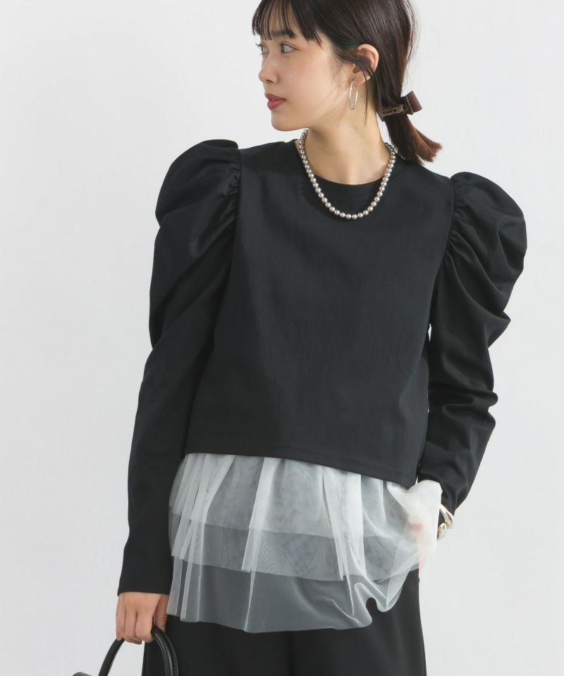 model：H162　着用サイズ：M　ブラック