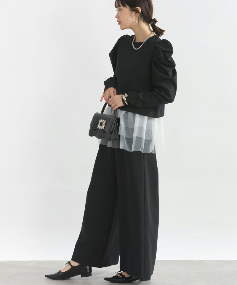 model：H162　着用サイズ：M　ブラック