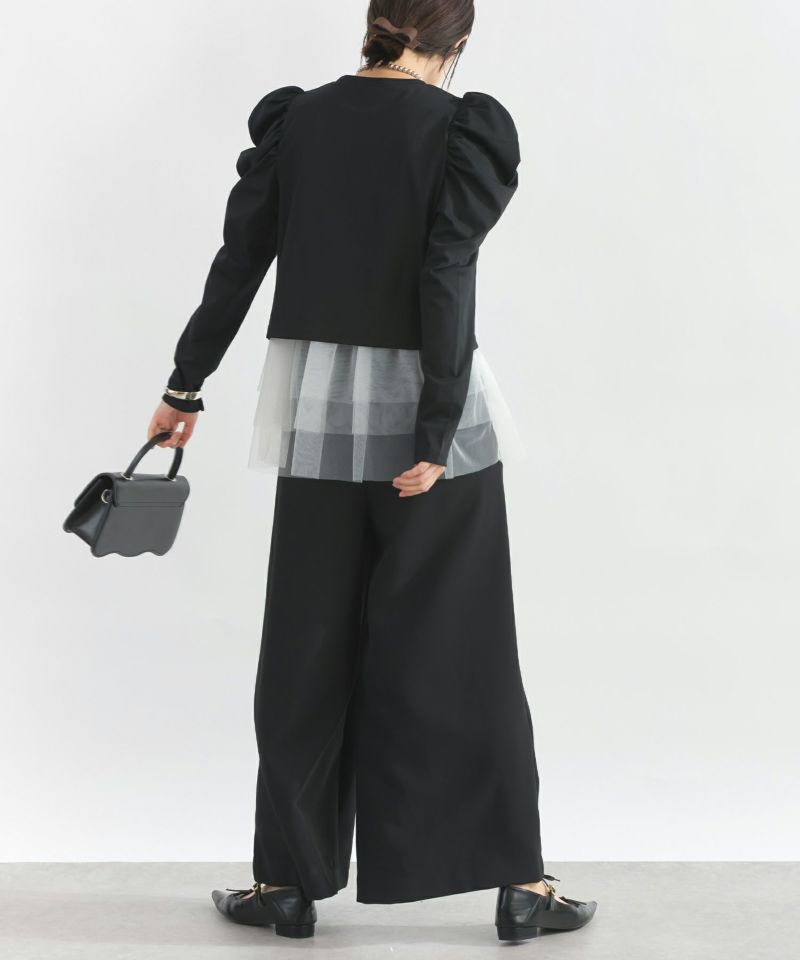 model：H162　着用サイズ：M　ブラック