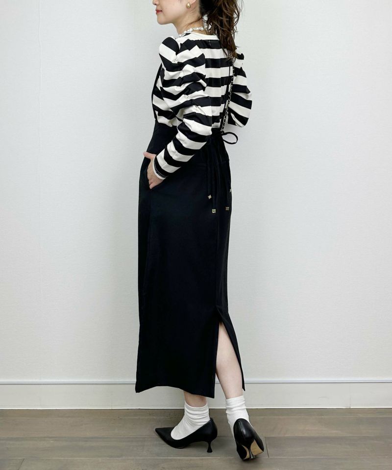 model：H164　着用サイズ：M　ブラック