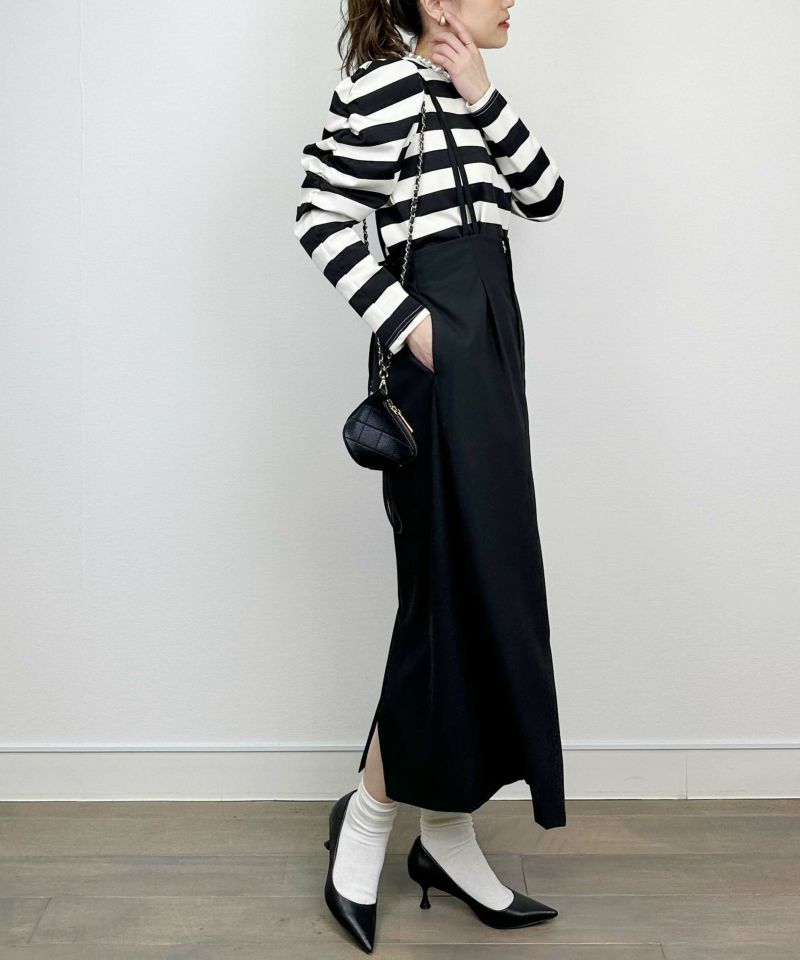 model：H164　着用サイズ：M　ブラック