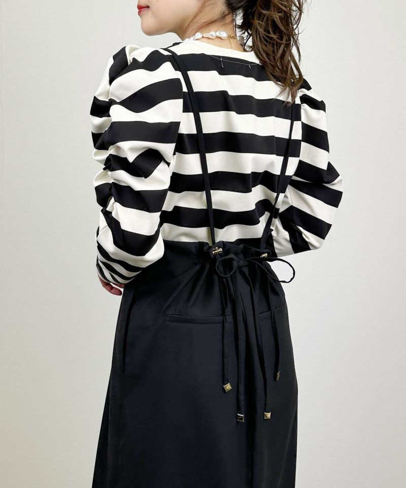 model：H164　着用サイズ：M　ブラック