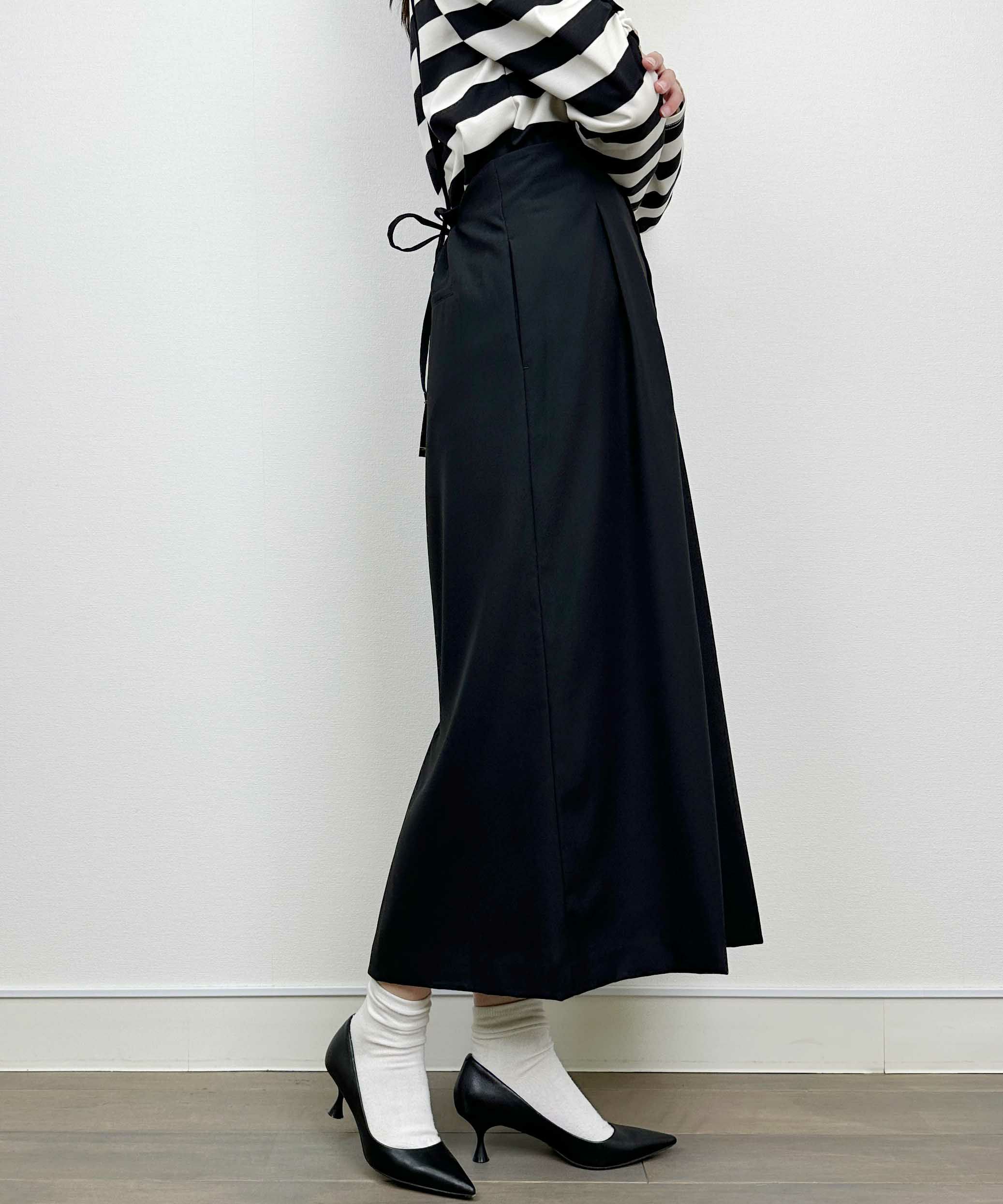 model：H164　着用サイズ：M　ブラック