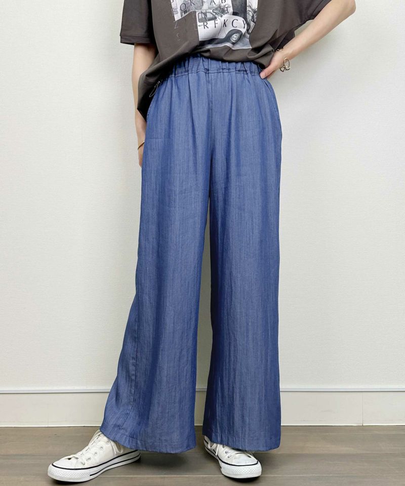 model：H164　着用サイズ：M　ブルー