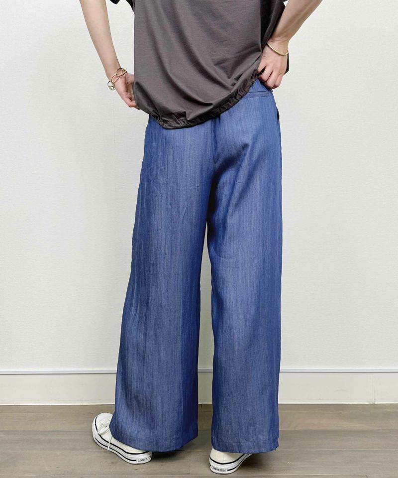 model：H164　着用サイズ：M　ブルー