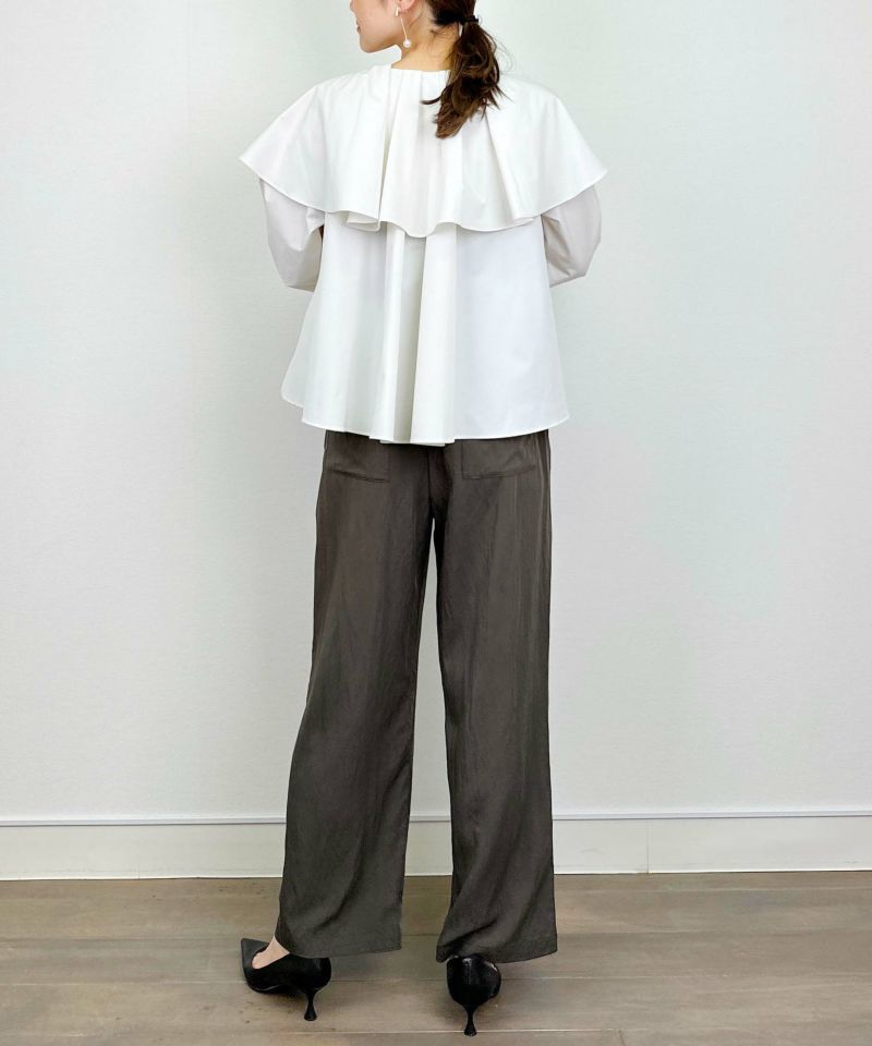 model：H164　着用サイズ：M　チャコールグレー