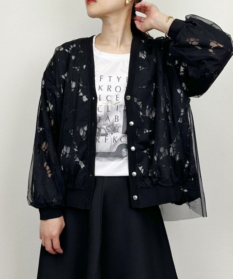 model：H164　着用サイズ：M　ブラック