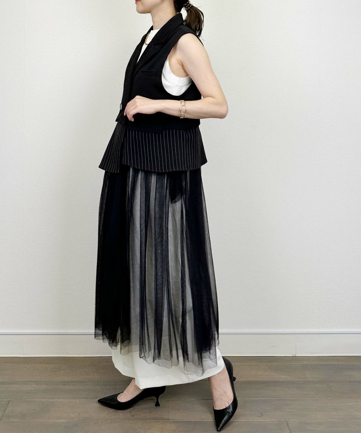 model：H164　着用サイズ：M