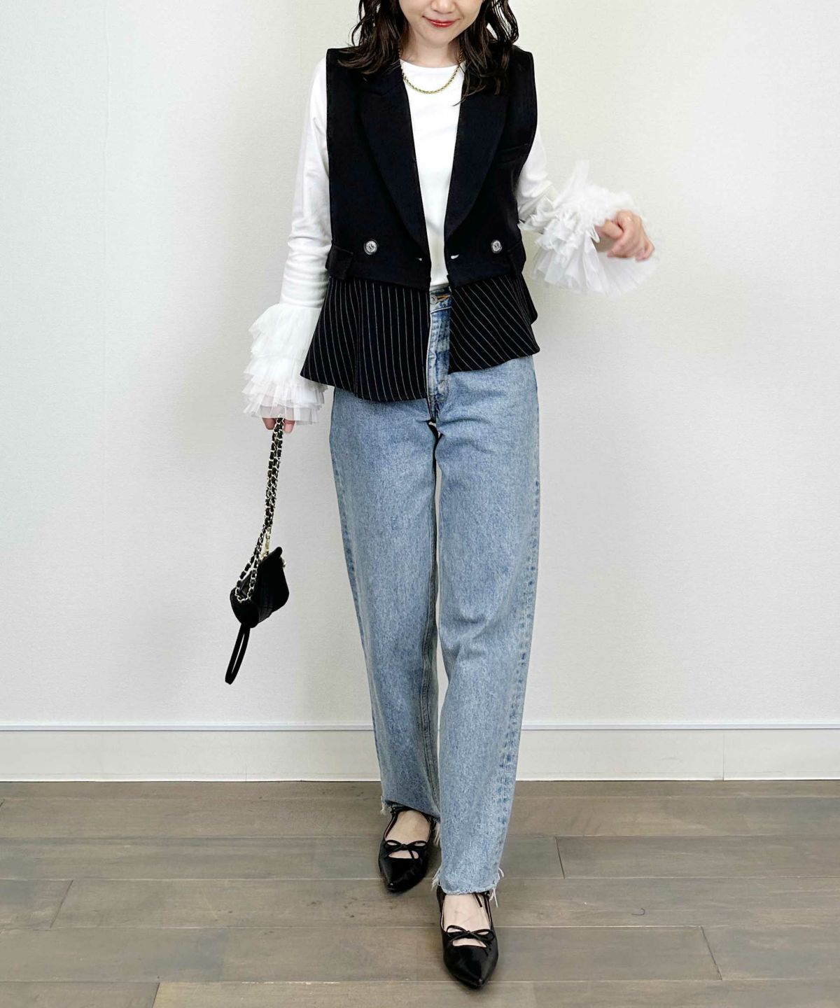 model：H164　着用サイズ：M　チュールなし