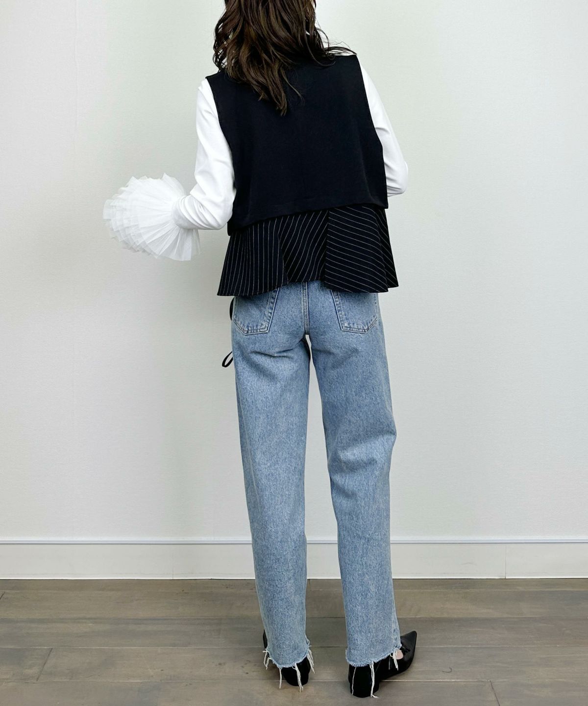 model：H164　着用サイズ：M　チュールなし