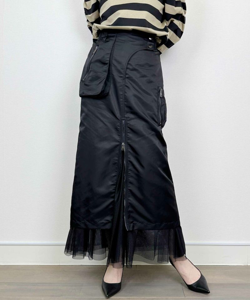 model：H164　着用サイズ：M　ブラック