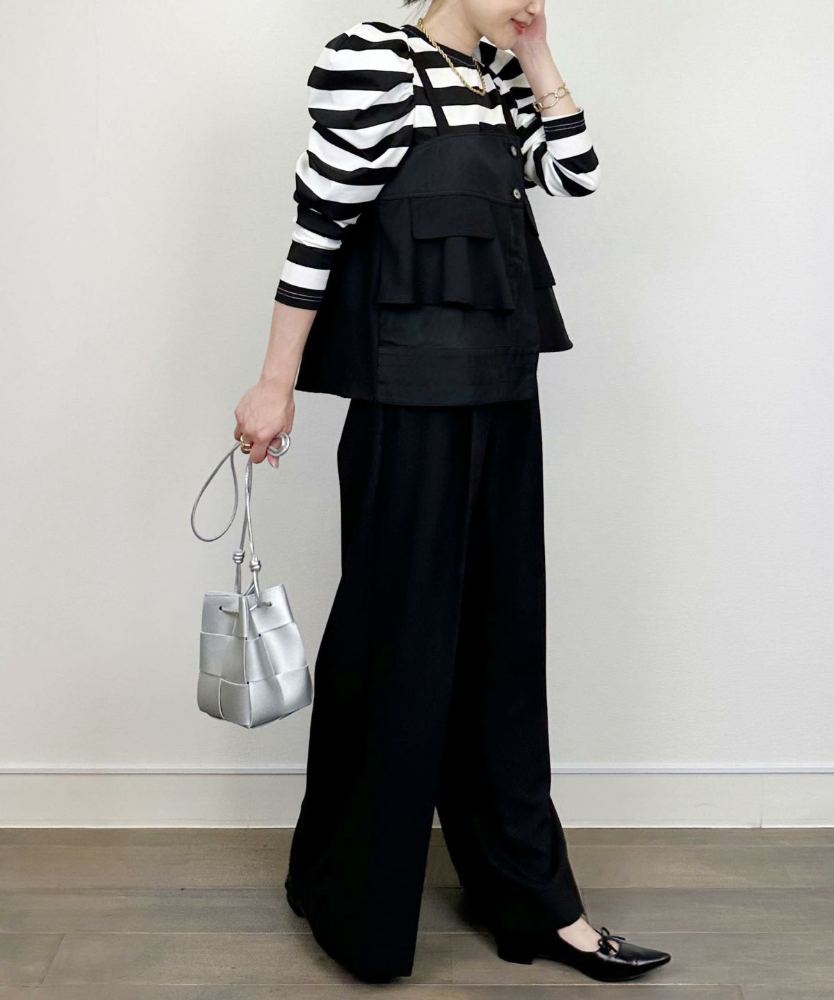 model：H164　着用サイズ：M