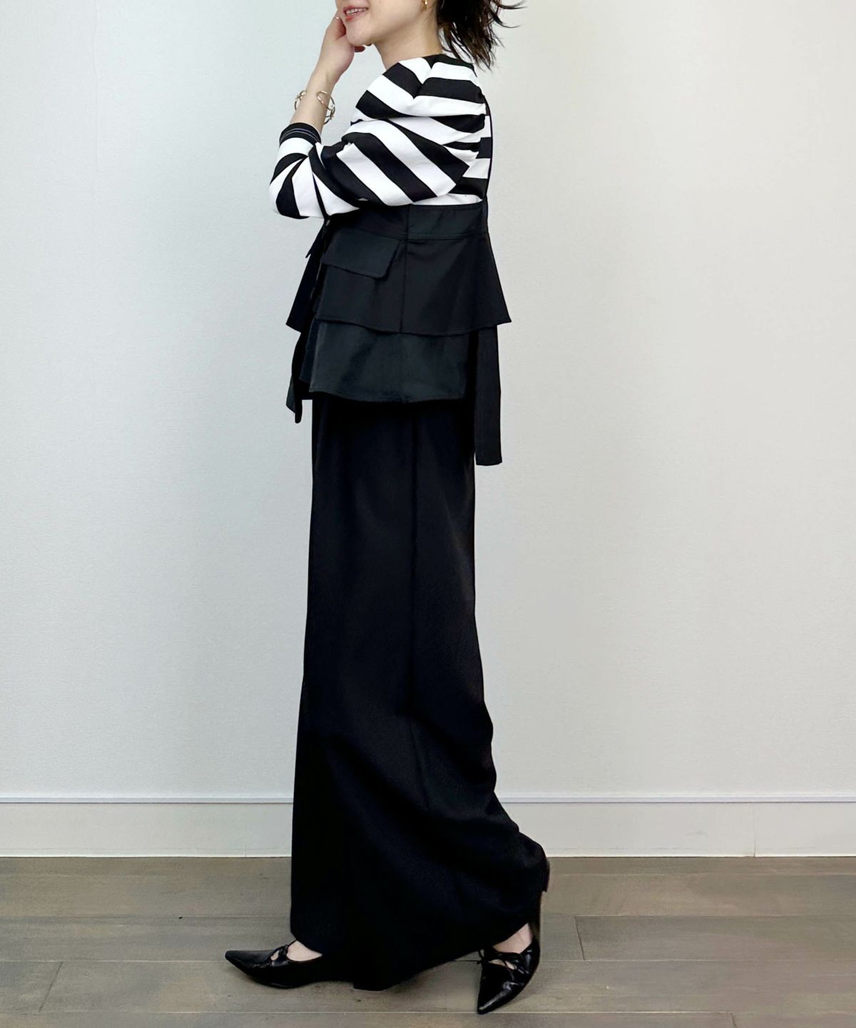 model：H164　着用サイズ：M