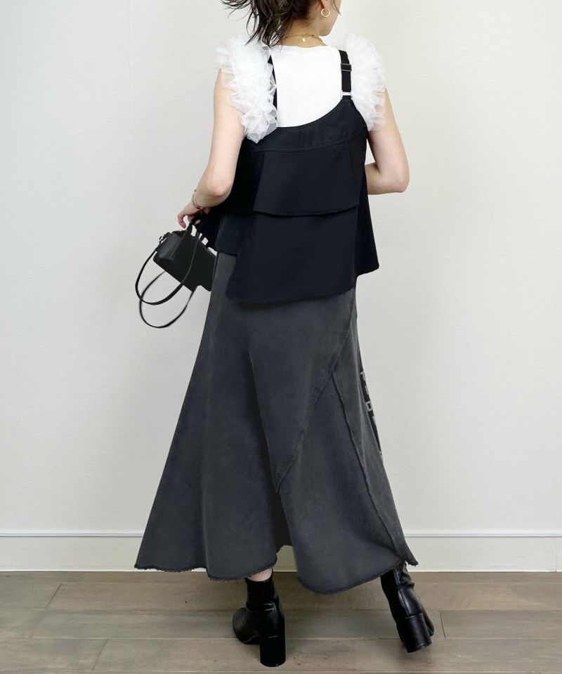 model：H164　着用サイズ：M　トップスのみ