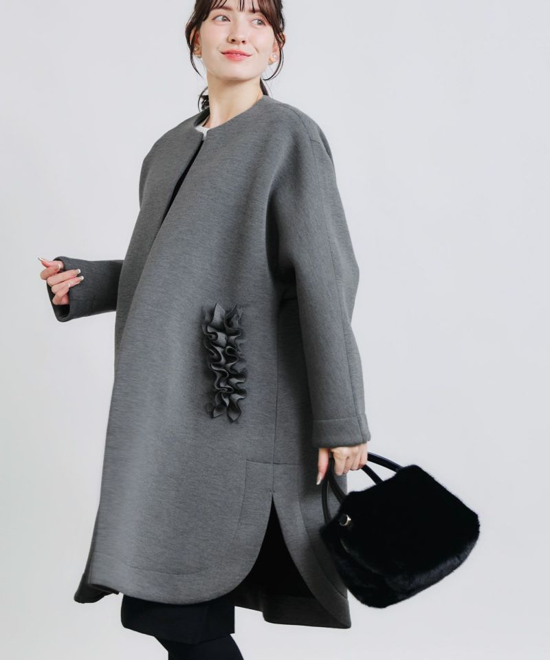 フリルポケットコート | PICCIN (ピッチン) 公式通販