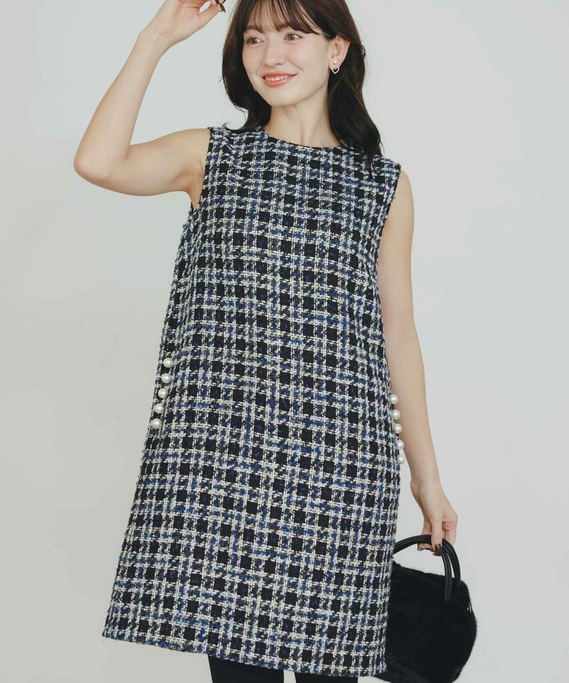 model：H155　着用サイズ：M　ブルー系その他