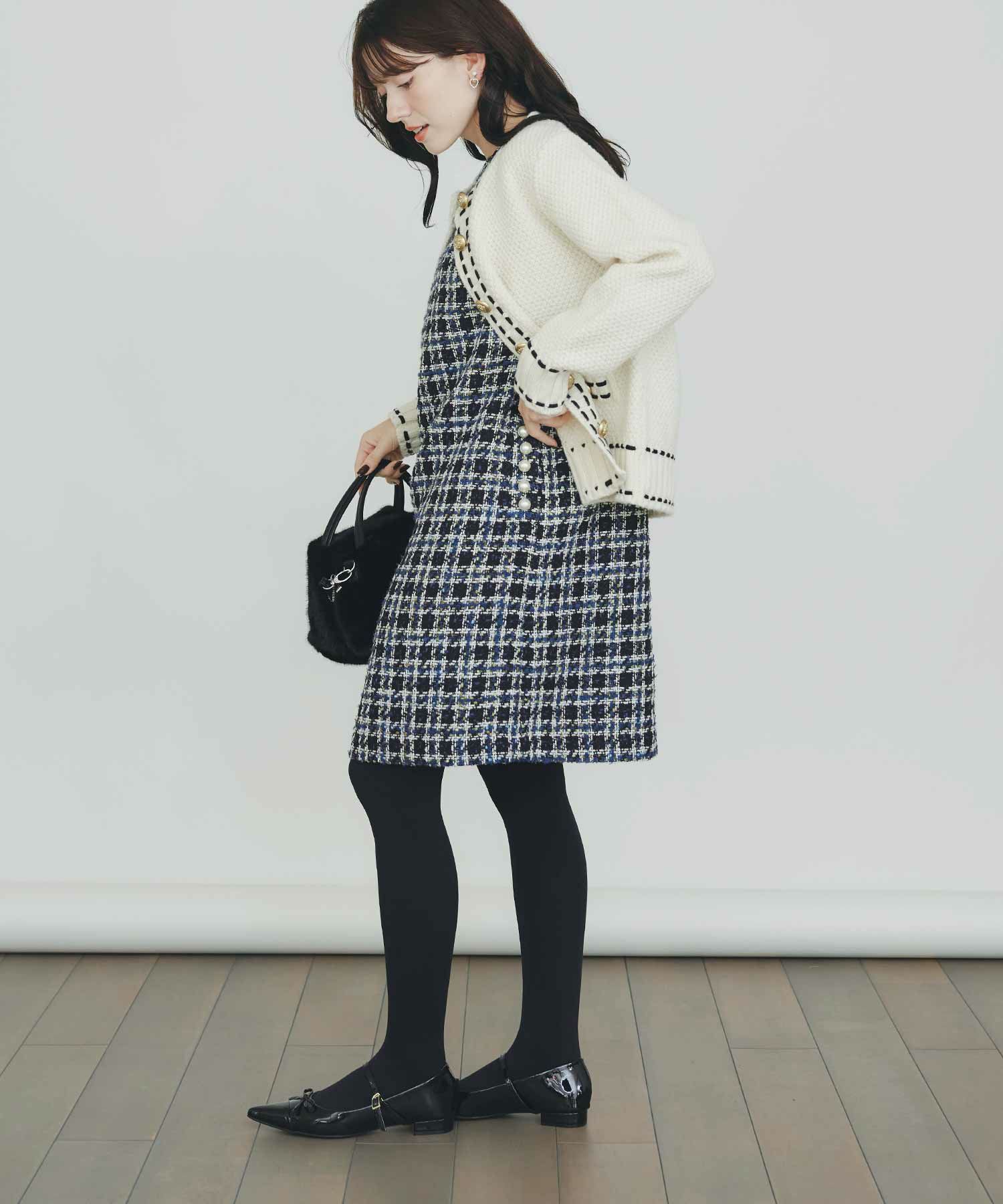 model：H155　着用サイズ：M　ブルー系その他