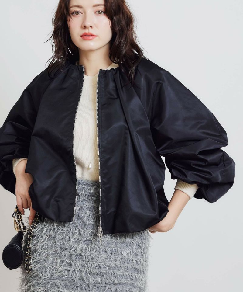 model：H155　着用サイズ：M　ブラック