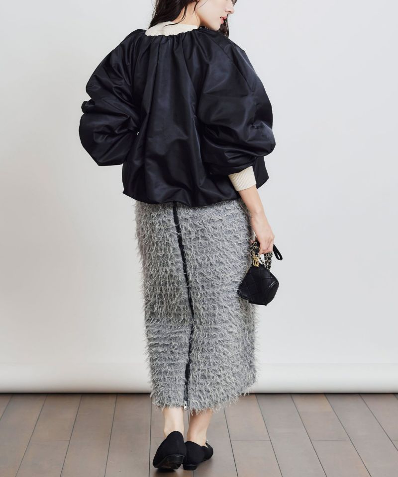 model：H155　着用サイズ：M　ブラック