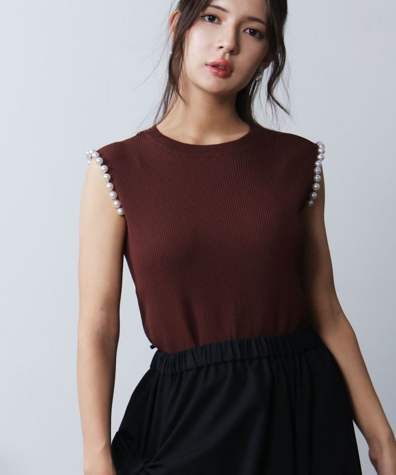 model：H160　着用サイズ：M　ブラウン