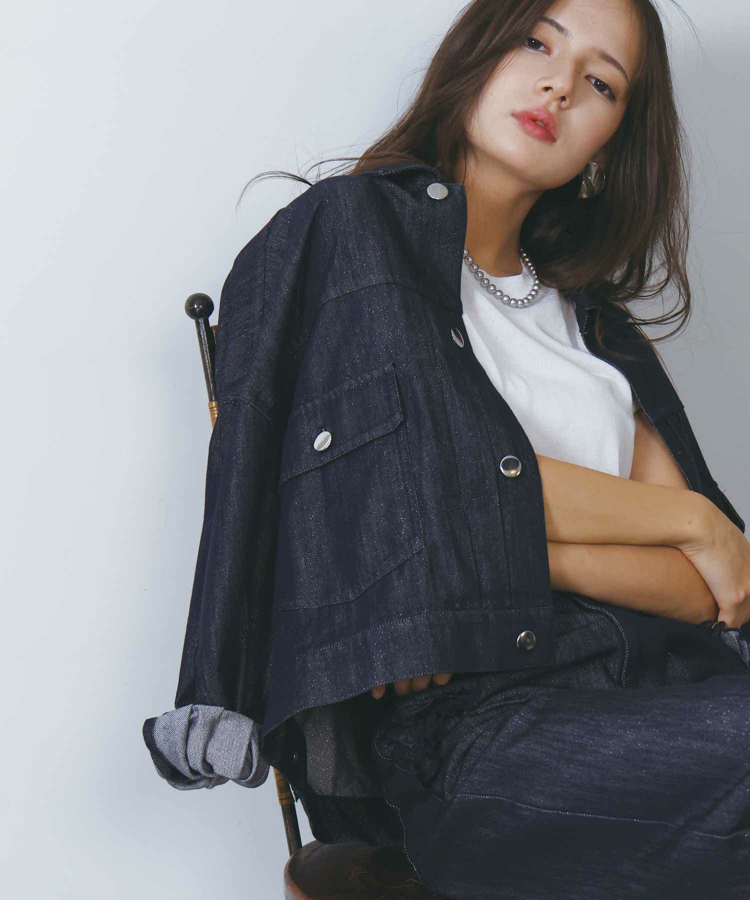 セットアップ可能】ラメデニムジャケット | PICCIN (ピッチン) 公式通販