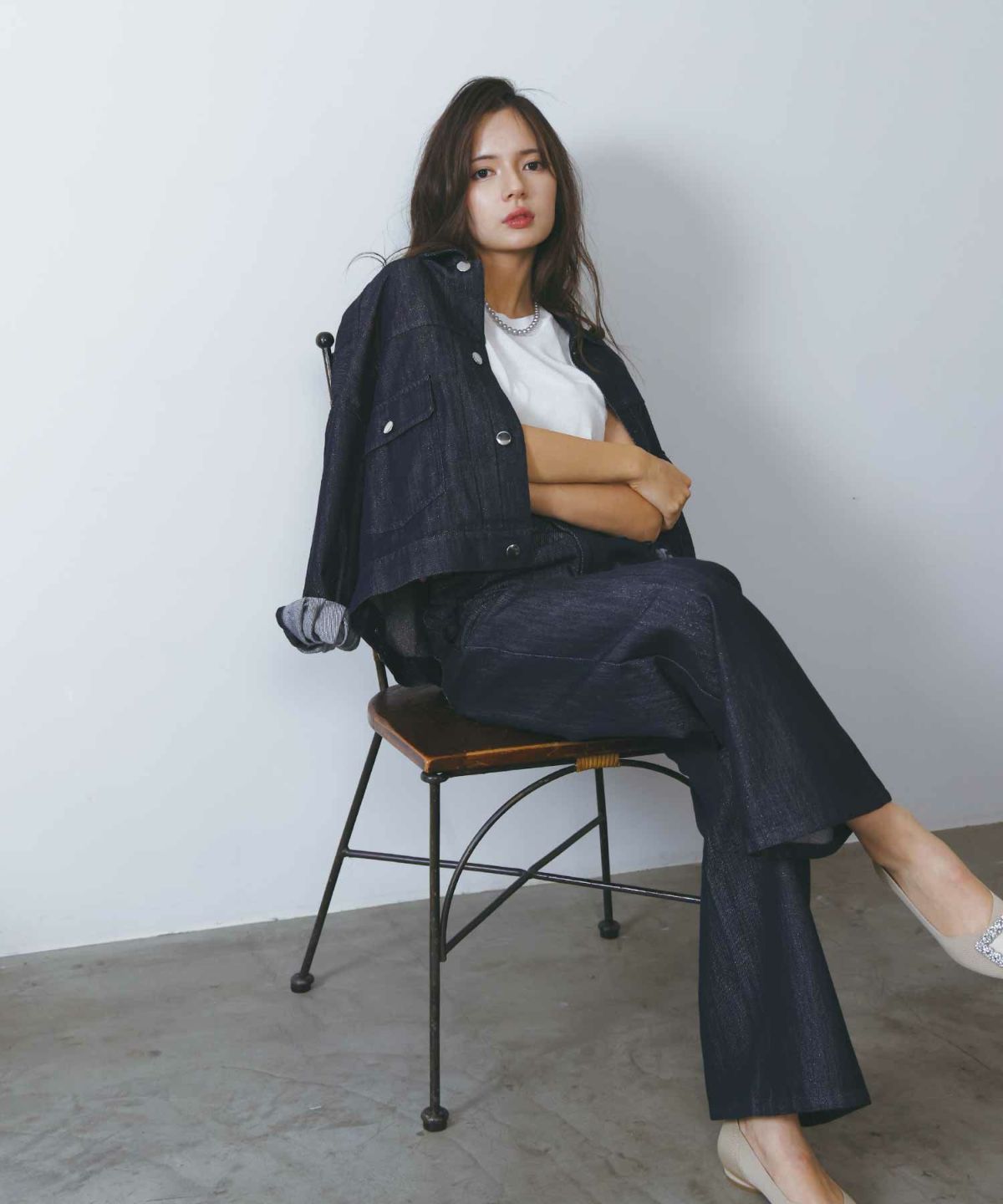 model：H160　着用サイズ：M