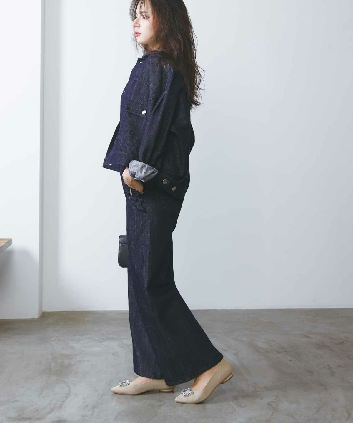 model：H160　着用サイズ：M