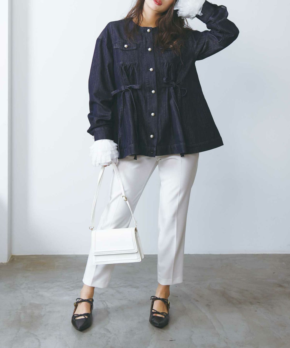 model：H160　着用サイズ：M