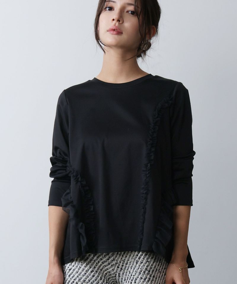 model：H160　着用サイズ：M　ブラック