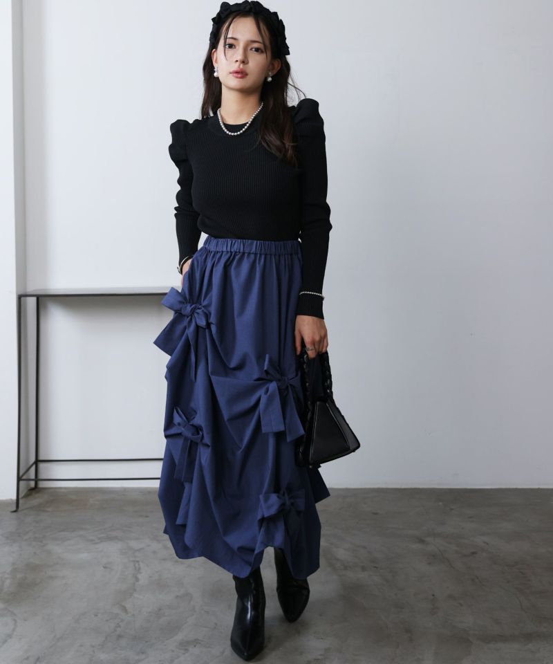 model：H160　着用サイズ：M　ブラック