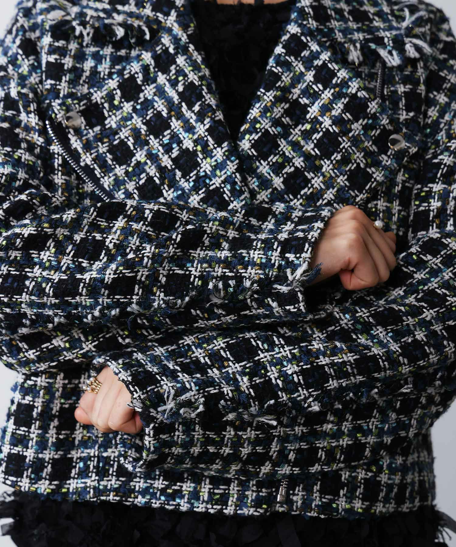 ツイードライダースジャケット | PICCIN (ピッチン) 公式通販