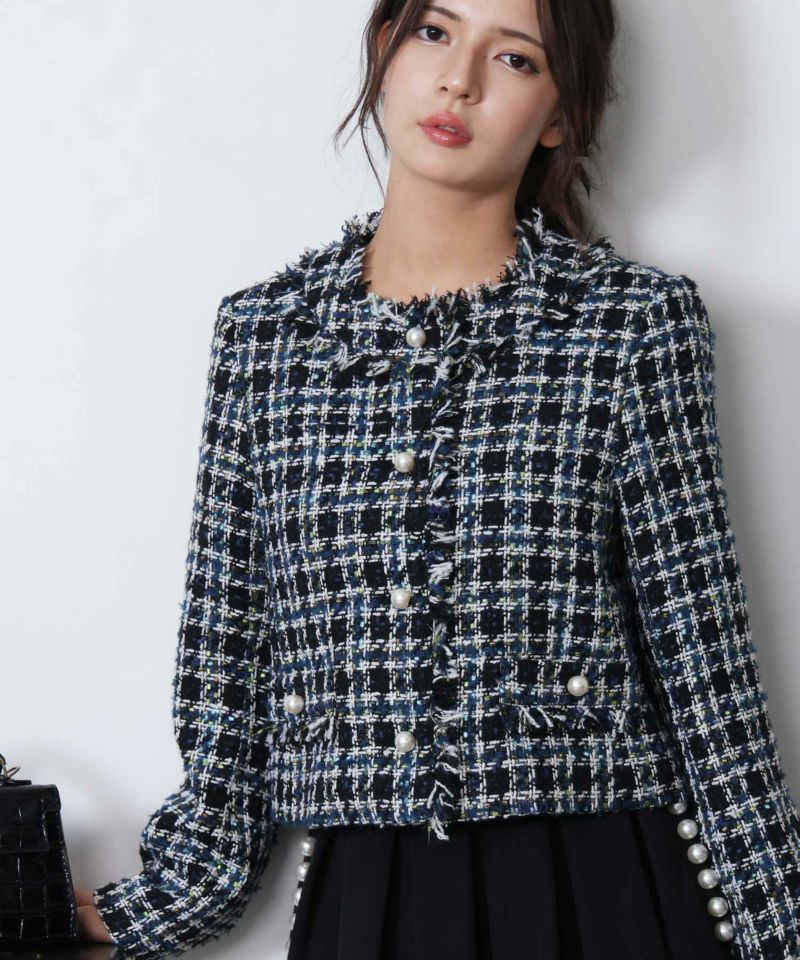 model：H160　着用サイズ：M　ブルー系その他