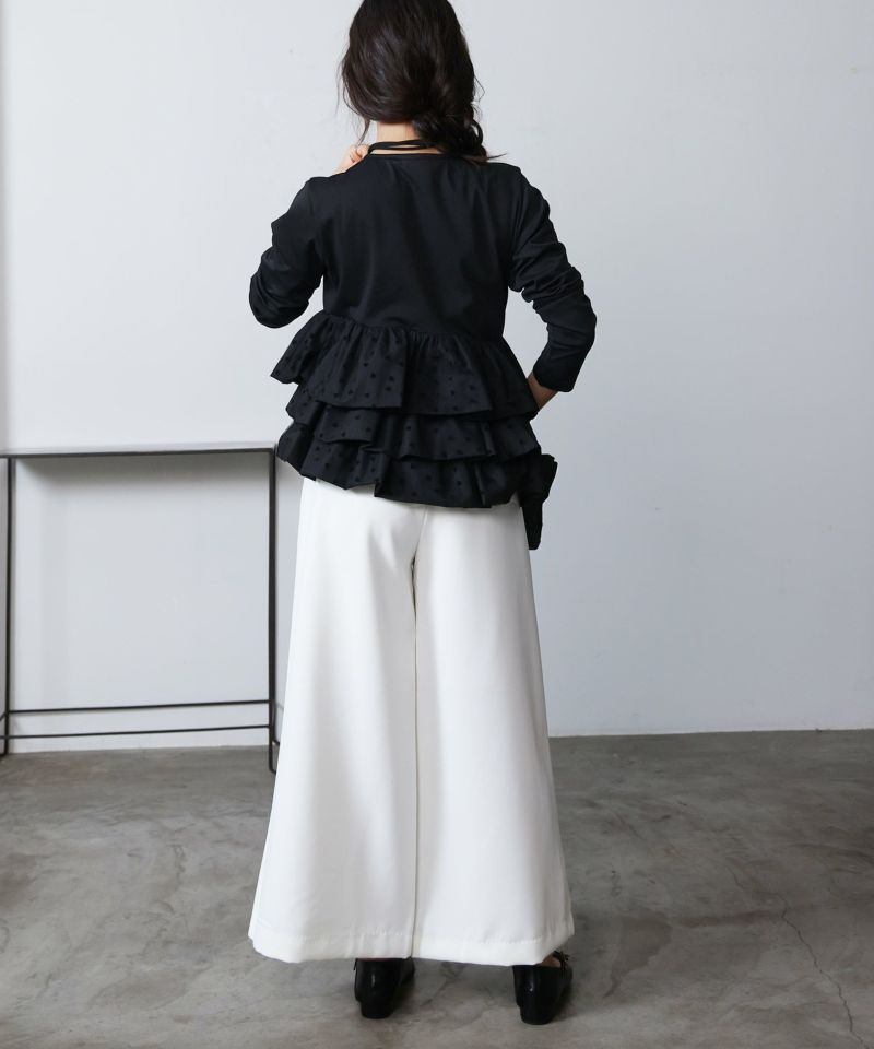 model：H160　着用サイズ：M　ブラック