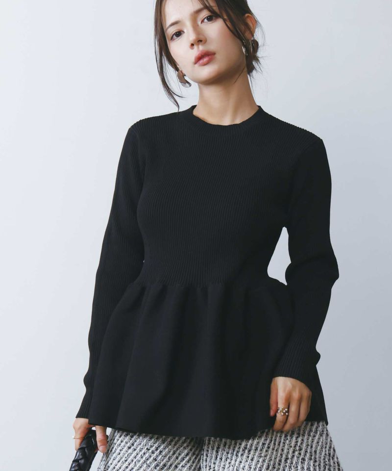 model：H160　着用サイズ：M　ブラック