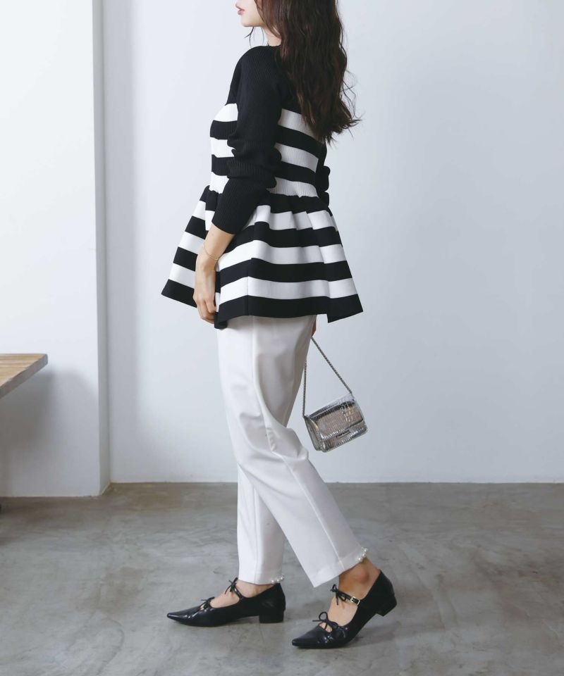 model：H160　着用サイズ：M　ホワイト系その他