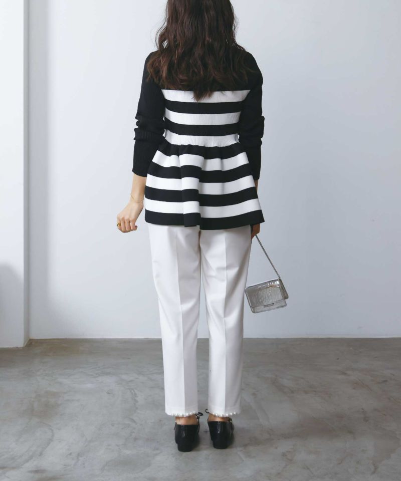 model：H160　着用サイズ：M　ホワイト系その他