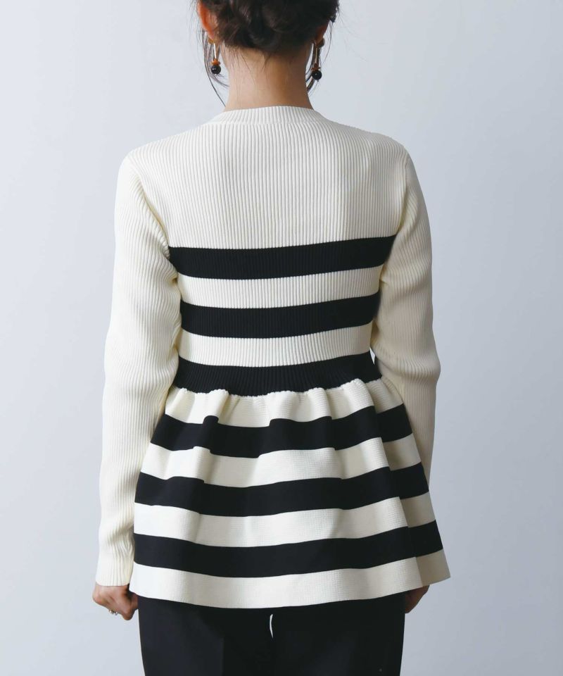 model：H160　着用サイズ：M　アイボリー