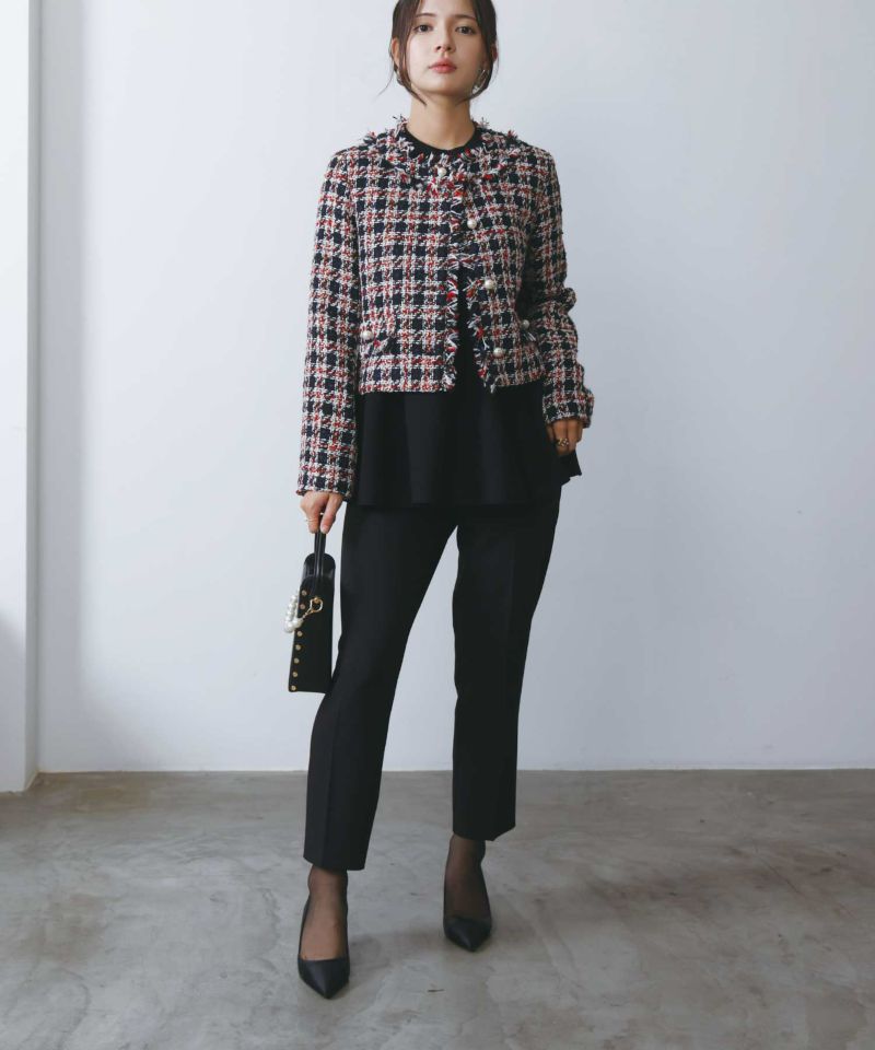 model：H160　着用サイズ：M　ブラック