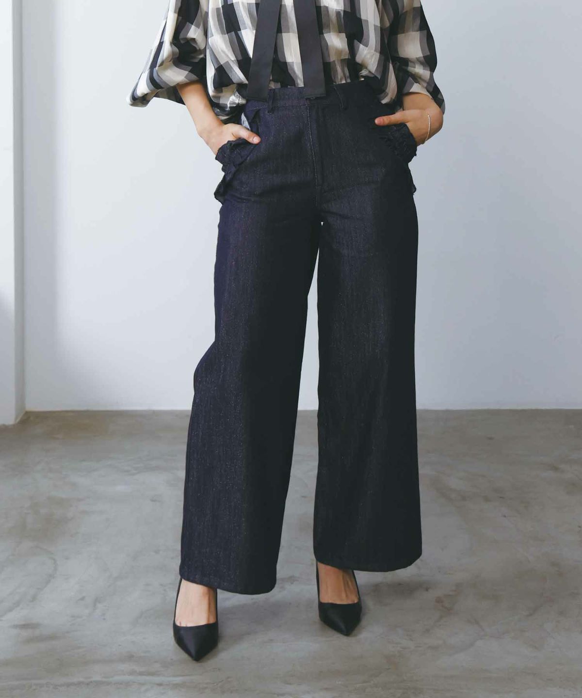 model：H160　着用サイズ：S