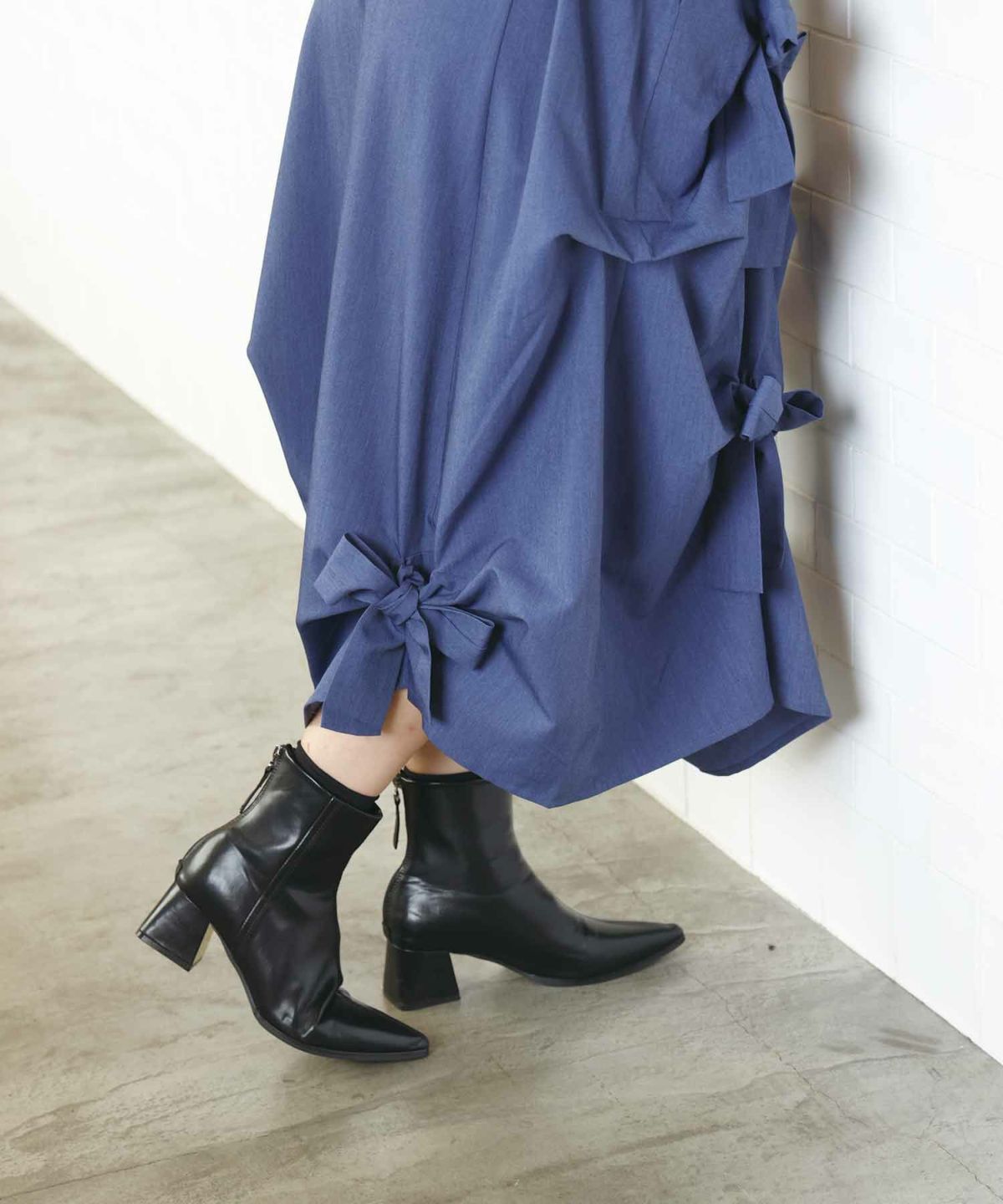 model：H160　着用サイズ：M　ブルー